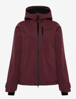 Didriksons - Fiora Jacket - Sportinė slidinėjimo striukė - Burgundiška splava