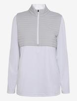 PUMA Golf - Cloudspun Tech Hybrid ½ Zip - Lc - Golfo striukė - Balta