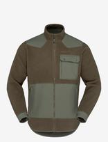 Norrøna - Tamok Warm3 Jacket M's - Sportinės flisinės kelnės - Chaki spalva