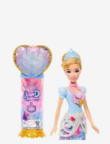 Disney Princess - Disney Princess Jewel Reveal Cinderella Fashion Doll W/ 8 Surprises Including Gem Box & Accessories - Lėlė - Mėlyna
