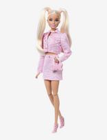 Barbie - Deluxe Style Fashion Doll #9 In Matching Pink Denim Jacket & Skirt Set, Blonde - Lėlė - Rožinė