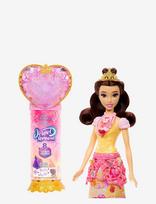 Disney Princess - Disney Princess Jewel Reveal Belle Fashion Doll W/ 8 Surprises Including Gem Box & Accessories - Lėlė - Rožinė