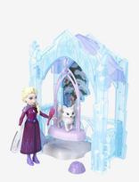 Frozen - Disney Frozen Storytime Stackers Elsa Small Doll & Icy Animal Hideaway Playset W/ Fox & Bird Figures - Lėlė - Violetinė