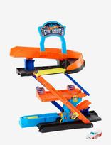 Hot Wheels - City Transforming Stunt Garage - Transporto priemonių garažai - Marga / raštuota