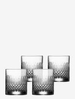 Luigi Bormioli - Water Glass/Whisky Glass Diamante 4 Pcs - Viskio ir konjako taurė - Nude