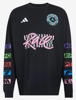 Adidas Performance - Mercedes Amg Petronas F1 Team Long-Sleeved Tee - Sportiniai marškinėliai ilgomis rankovėmis - Juoda