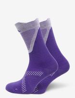 Adidas Performance - Run Light Crew - Sportinės kojinės - Violetinė