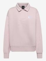 VANS - Polo Fleece Pullover - Sportiniai polo marškinėliai ilgomis rankovėmis - Rožinė