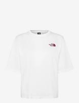 The North Face - W Hike Picnic Boxy Ss Tee-Graphic - Sportiniai marškinėliai - Balta
