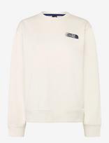 The North Face - W Retro Trail Relaxed Crew- Graphic - Sportinis megztinis - Kreminė spalva