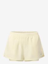 ICANIWILL - Mirage Cardio 2-In-1 Shorts W - Treniruočių šortai - Geltona
