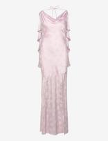 ROTATE - Maxi Waterfall Dress - Ilga suknelė - Rožinė