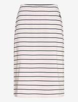ROTATE - Jersey Midi Skirt - Iki kelių ir midi sijonai - Balta