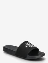 Calvin Klein - Ess Slide Cv Wmn - Baseino šlepetės - Juoda