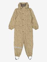 Mikk-line - Pu Aop Rain Suit With Fleece - Apsauginis kombinezonas nuo lietaus - Smėlio