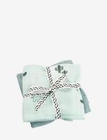 Done By Deer - Burp Cloth 2-Pack Lalee Blue - Muslino audiniai - Mėlyna