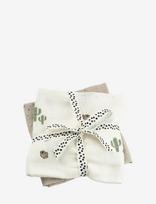 Done By Deer - Burp Cloth 2-Pack Lalee Sand - Muslino audiniai - Smėlio