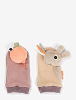 Done By Deer - Rattle Socks Celebration Sand - Kūdikių kojinės - Ruda