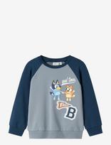 Name It - Nmmsilas Bluey Nreg Sweat Bru Sky - Megztinis - Mėlyna