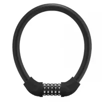 ROCKBROS RKS870-BK 85 cm kombinacinis trosas dviračių spynai - juoda