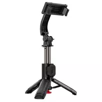 ACEFAST E42 Selfie lazdelė su trikojais ir Bluetooth nuotolinio valdymo pulteliu, 63 cm, juoda