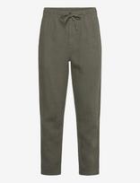 Polo Ralph Lauren - Lateef Slim Tapered Fit Linen Pant - Lininės kelnės - Chaki spalva