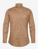 Polo Ralph Lauren - Stretch Linen-Wvn-Shirt - Lininiai marškiniai - Smėlio