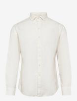 Polo Ralph Lauren - Custom Fit Slub Linen Shirt - Lininiai marškiniai - Balta