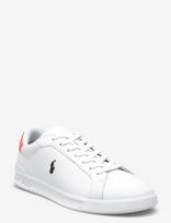 Polo Ralph Lauren - Leather-Hrt Crt Ii-Sk-Ltl - Žemakulniai sportbačiai - Balta