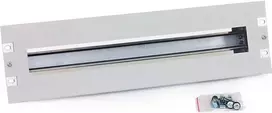 Triton RAB-JL-X01-A1 19 inch 3U DIN bėgio montavimo plokštė, juoda