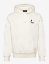 Polo Ralph Lauren - Logo Fleece Hoodie - Džemperis - Kreminė spalva