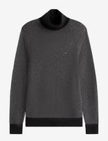 Tommy Hilfiger - Pima Ctn Cash Herringbone Roll - Golfo kelnės - Juoda