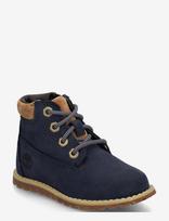 Timberland - Mid Lace Up With Zip Boot - Žieminiai batai su raišteliais - Tamsiai mėlyna