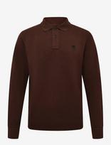 Timberland - Ls Pique Polo - Marškinėliai ilgomis rankovėmis - Ruda