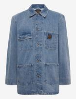 Levi's® - Berkley Chore Coat Duck Diving - Džinsinis švarkas be pamušalo - Mėlyna