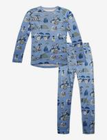 Reima - Thermal Base Layer Set, Moomin Trivsam - Pagrindinių drabužių rinkinys - Mėlyna