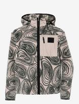 Didriksons - Joule Kids' Printed Full-Zip - Flisinė striukė - Smėlio