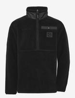 Didriksons - Joule Kids' Half-Zip - Flisinė striukė - Juoda