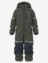 Didriksons - Falken Kids' Coverall - Slidinėjimo kombinezonai ir komplektai - Chaki spalva