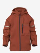 Didriksons - Falken Kids' Jacket - Neperpučiama striukė - Oranžinė
