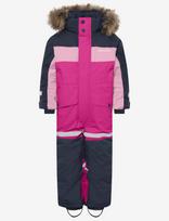 Didriksons - Bjärven Kids' Coverall - Slidinėjimo kombinezonai ir komplektai - Rožinė