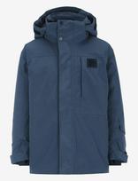 Didriksons - Gabbro Kids' Jacket - Parka stiliaus striukė - Tamsiai mėlyna