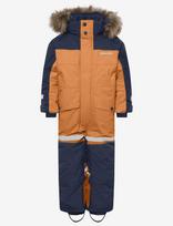 Didriksons - Bjärven Kids' Coverall - Slidinėjimo kombinezonai ir komplektai - Ruda