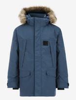 Didriksons - Sylvin Kids' Parka - Parka stiliaus striukė - Mėlyna