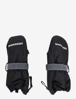 Didriksons - Biggles Kids' Zip Mittens - Pirštinės - Juoda