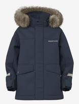 Didriksons - Bjärven Kids' Parka - Parka stiliaus striukė - Tamsiai mėlyna