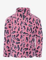Didriksons - Monte Printed Kids' Full-Zip - Flisinė striukė - Rožinė
