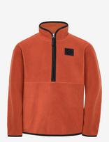 Didriksons - Rubi Kids' Half-Zip - Flisinė striukė - Oranžinė