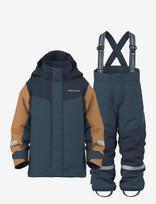 Didriksons - Skare Multi Kids' Set - Slidinėjimo kombinezonai ir komplektai - Tamsiai mėlyna