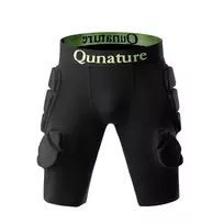 Qunature Ski Advanced XL klubų apsaugos - juodos